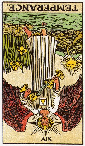 14 temperance tarot поміркованість таро