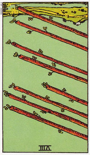 таро перевернута вісімка жезлів